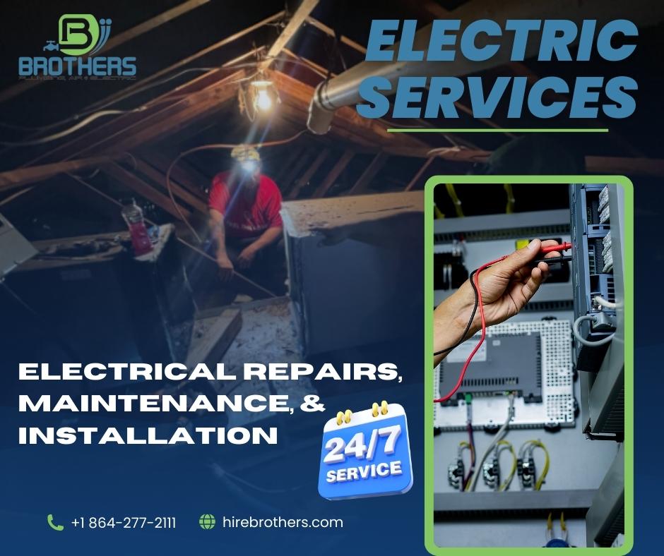 Electric Services by Brothers Plumbing, Air, & Electric